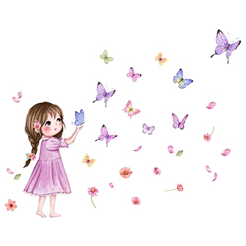 Aufkleber Kinderzimmer 3D-Effekt Ultimate Wandtattoo Wandsticker Wandaufkleber Unterwasserwelt Schmetterlingsaufkleber Wandaufkleber für Mädchen Aufkleber Kinderzimmer 3D-Effekt Ultimate Wandtattoo Wandsticker Wandaufkleber Unterwasserwelt Schmetterlingsaufkleber Wandaufkleber für Mädchen von YiYaO
