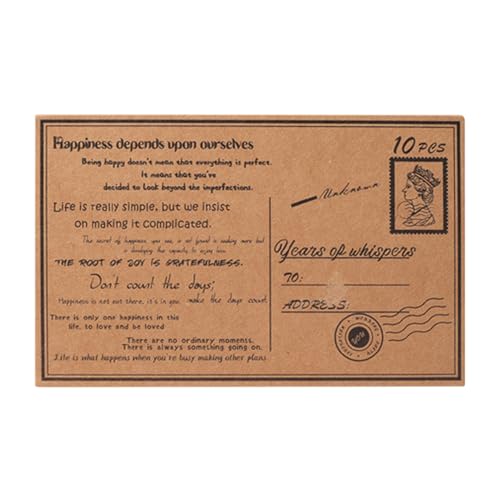 Yianyal Gummistempel aus Holz | Retro-dekorative Scrapbooking-Stempel – vielseitige, exquisite Kartenherstellung, Drucke, Zubehör für kreative Kunstprojekte, Erinnerungsbücher von Yianyal