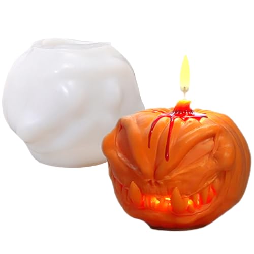 Yianyal Halloween Resin Gießformen | Silikonform Für Aromatherapie Kerzen | Form Für Epoxidharz Gips Dekoration Bastelprojekte Yianyal Halloween Resin Gießformen | Silikonform Für Aromatherapie Kerzen | Form Für Epoxidharz Gips Dekoration Bastelprojekte von Yianyal