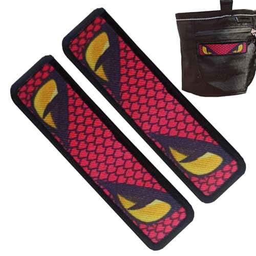 Yianyal Kleiderflicken – Schlangenaugen-Patches für Rucksäcke – Set mit 2 reflektierenden selbstklebenden Jackenabzeichen, dekorative Applikation zum Basteln für Hüte Yianyal Kleiderflicken – Schlangenaugen-Patches für Rucksäcke – Set mit 2 reflektierenden selbstklebenden Jackenabzeichen, dekorative Applikation zum Basteln für Hüte von Yianyal
