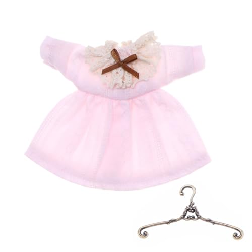 Yianyal Kleidung für Puppen Puppenhaus Kleid Miniatur Kleid Outfits für Plüschtiere Kleine Haus Kleidung Kostüme von Yianyal