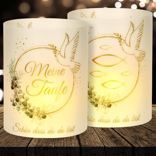 16 Windlicht Tischdeko Taufe Deko, Taufe Deko Junge Mädchen, Tischdeko konfirmation deko, Taufe Meine Deko Goldfisch, Kommunion Gastgeschenke, Schön DASS Du Da Bist, für Teelichter Oder Kerzen 16 Windlicht Tischdeko Taufe Deko, Taufe Deko Junge Mädchen, Tischdeko konfirmation deko, Taufe Meine Deko Goldfisch, Kommunion Gastgeschenke, Schön DASS Du Da Bist, für Teelichter Oder Kerzen von Yibat