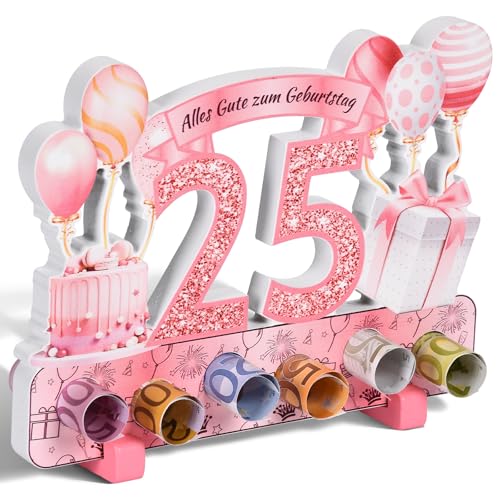 Yibat Geschenk 25. Geburtstag Frau Geldgeschenke Verpackung, Deko 25 Geburtstag Frau Roségold Deko, Geldgeschenke Alles Gute zum 25 Geburtstag, 25 Geburtstag Deko,Geschenke zum 25 Geburtstag Frau Yibat Geschenk 25. Geburtstag Frau Geldgeschenke Verpackung, Deko 25 Geburtstag Frau Roségold Deko, Geldgeschenke Alles Gute zum 25 Geburtstag, 25 Geburtstag Deko,Geschenke zum 25 Geburtstag Frau von Yibat