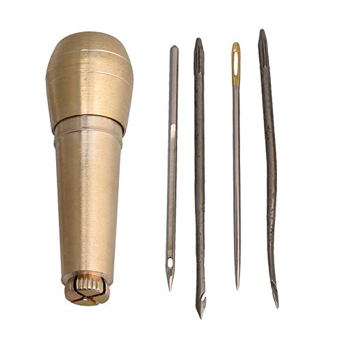 Yibuy Näh-Schuh-Reparatur-Werkzeug, Näh-Werkzeug, Ahle, Lederhandwerk von Yibuy