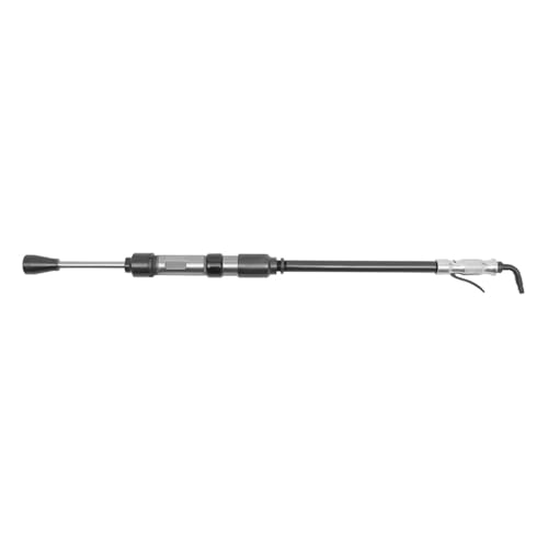 Yidubid D6 Pneumatische Stopfmaschine, 0.63Mpa Handgerät Erde Sandstampfer Stampfer, Luftbohrer Hammer Schleifgerät Für Schmelzen Industrie, Beton, Ziegelstein Black,One Size von Yidubid