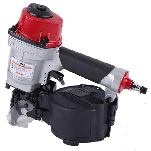 Yidubid Pneumatischer Coilnagler, CN55 Siding Coil Nailer 25-57mm Air Framing Stapler Gun Roofing Nailer, 300-350 Nail Capacity, 15° & 16° NailsBlack,1 Yidubid Pneumatischer Coilnagler, CN55 Siding Coil Nailer 25-57mm Air Framing Stapler Gun Roofing Nailer, 300-350 Nail Capacity, 15° & 16° NailsBlack,1 von Yidubid