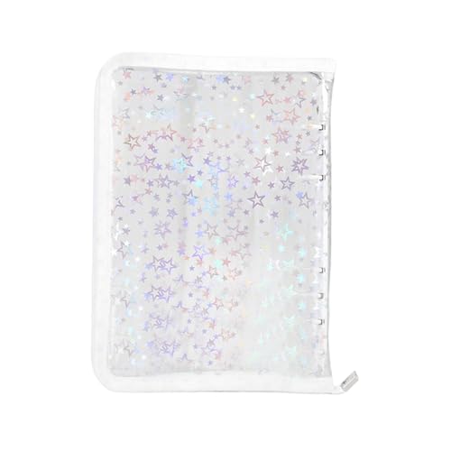 Yidueace Clear Binder Nachfüllbar,Aufkleber Sammelbuch | Reißverschluss Sticker Album Für Schüler Lehrer Projektmanager Journal Tape Kleinteile Quittungen Geschäftstreffen von Yidueace