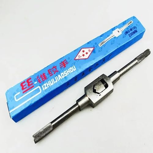 Yieyh 1 Stück Windeisenhalter Werkzeugzubehör M2-M24 Gewindebohrer Reibahle Handschlüssel 130 180 230 280 380 480(1pcs380mmM8-M18) von Yieyh