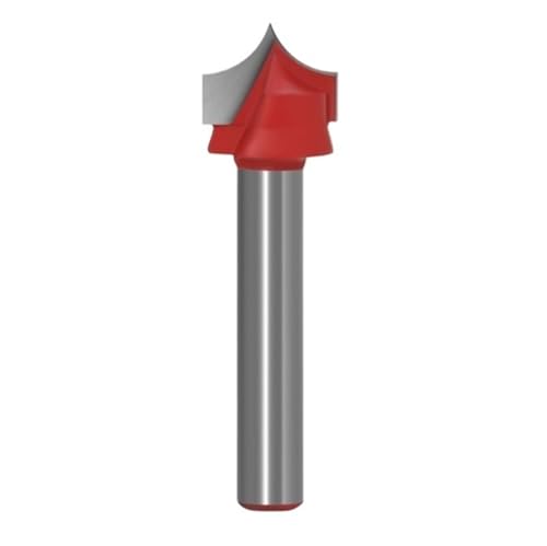 Yiiangtro 1 stück 6mm Schaft Klassischer Rundkopf-Spitzen-Holzfräser Wolfram-Kobalt-Legierung 2-Flöten-Holzfräser Holzbearbeitungswerkzeug(NO 3) von Yiiangtro