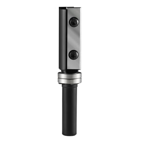 Yiiangtro 1 stücke 8mm 12mm 1/2 Zoll Holz Hobel Bit Trimmen Bit Fräser for Holz CNC Holzbearbeitung Werkzeuge Einsatz Austauschbare Klinge Ende Mühle(2T-S12.7mmxL50mm) von Yiiangtro