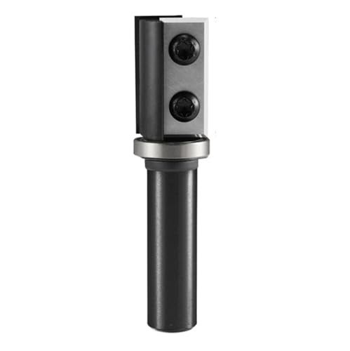 Yiiangtro 1 stücke 8mm 12mm 1/2 Zoll Holz Hobel Bit Trimmen Bit Fräser for Holz CNC Holzbearbeitung Werkzeuge Einsatz Austauschbare Klinge Ende Mühle(2T-S12mmxL29.5mm) von Yiiangtro