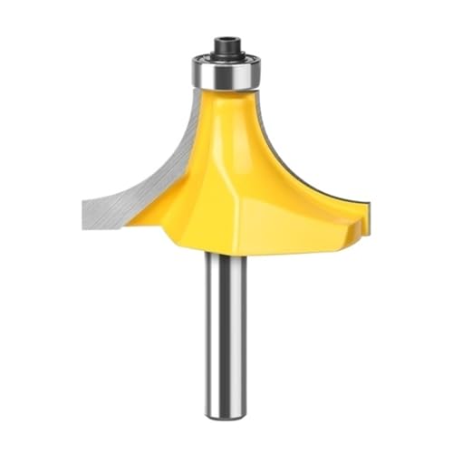 Yiiangtro 8mm Schaft Ecke Runde Über Router Bit R 15,9mm, 20,15mm, 25,2mm mit Lager Fräser for Holz Holzbearbeitung Werkzeug Wolfram(8mmX53mm) von Yiiangtro