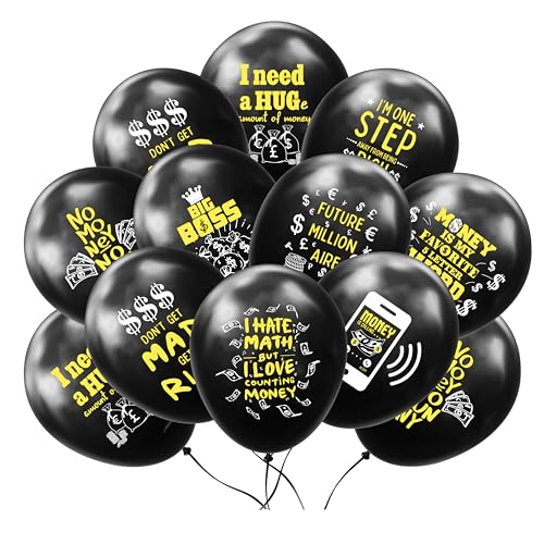 18 lustige Sätze mit Geldmotiven, Latex-Luftballons, Geldschein, Dollar-Schilder, Party-Ballons für Hochzeiten, Junggesellinnenabschiede, Ruhestand, Jahrestag, Abschlussfeiern, Geburtstag, Las Vegas 18 lustige Sätze mit Geldmotiven, Latex-Luftballons, Geldschein, Dollar-Schilder, Party-Ballons für Hochzeiten, Junggesellinnenabschiede, Ruhestand, Jahrestag, Abschlussfeiern, Geburtstag, Las Vegas von YiiiGoood