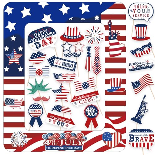 Amerika Foto Requisiten USA aufblasbarer Foto Rahmen Patriotische Party Deko Fotorahmen 27 STK. Fotorequisiten Unabhängigkeitstag Dekoration für 4. Juli Tag Amerikanische Party Supplies Amerika Foto Requisiten USA aufblasbarer Foto Rahmen Patriotische Party Deko Fotorahmen 27 STK. Fotorequisiten Unabhängigkeitstag Dekoration für 4. Juli Tag Amerikanische Party Supplies von YiiiGoood