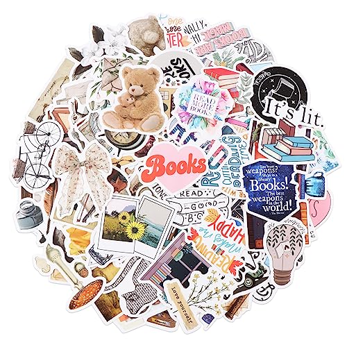 200 Stück Wasserdichte Sticker Set,Vintage Aufkleber Wasserfeste Vinyl Sticker Set für DIY Scrapbook Laptop Helm Snowboard 200 Stück Wasserdichte Sticker Set,Vintage Aufkleber Wasserfeste Vinyl Sticker Set für DIY Scrapbook Laptop Helm Snowboard von YiliYa