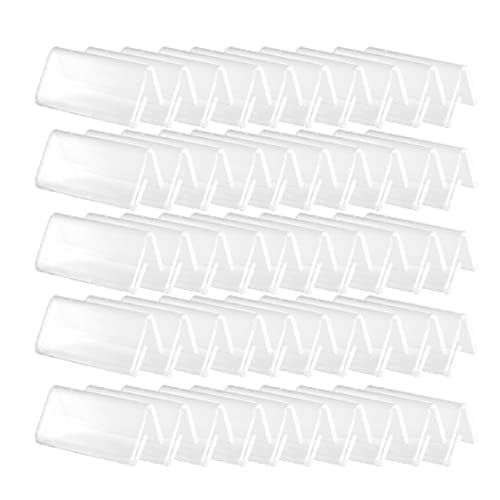 50pcs Transparent Etiketthalter, 4x2cm Mini -Acryl -Schildhalter Clear Tag Label Anzeigeständer kleiner Name Kartenregal Rack 50pcs Transparent Etiketthalter, 4x2cm Mini -Acryl -Schildhalter Clear Tag Label Anzeigeständer kleiner Name Kartenregal Rack von Yililay