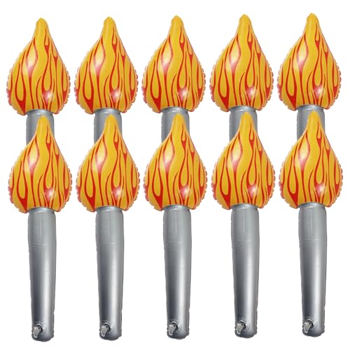 Yililay Olympische Fackelpropie, aufblasbare Torch 10pcs PVC Olympia von Yililay