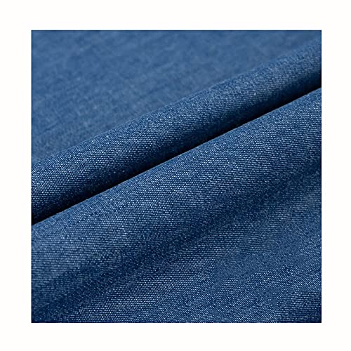 Jeansstoff Weicher Jeansstoff Haustextilien Bastelmaterialien zum Nähen von Kleidung, Beliebten Jeans, Tischdecken und Wohnaccessoires Meterware Verkauft（Breite: 150 cm）(Size:2x1.5 m,Color:Blau) von Yimihua