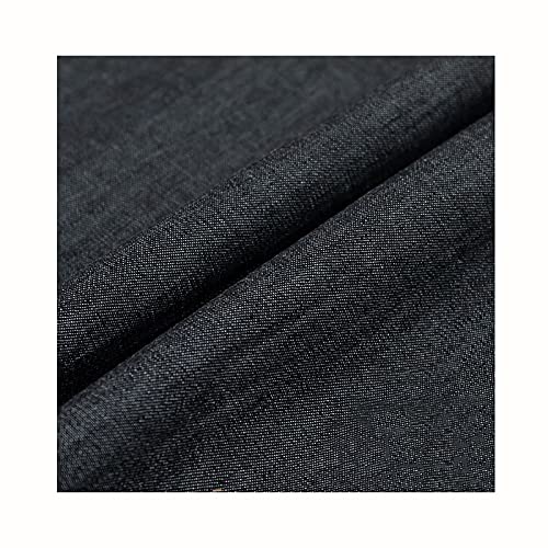 Jeansstoff Weicher Jeansstoff Haustextilien Bastelmaterialien zum Nähen von Kleidung, Beliebten Jeans, Tischdecken und Wohnaccessoires Meterware Verkauft（Breite: 150 cm）(Size:3x1.5 m,Color:Schwarz) von Yimihua