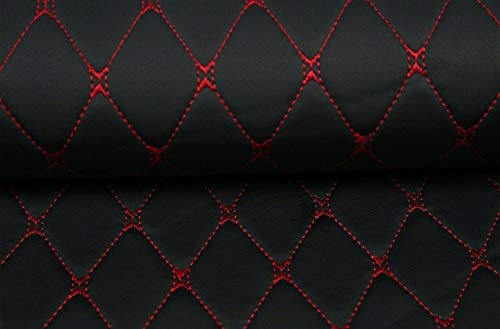 Yimihua Kunstleder Lederimitat Kunstleder Kunstleder Polster Automobil Auto Möbel Bekleidung Deko Stoff Leder Stoff Polsterstoff Möbelstoff Breite 138cm 1Stück=100cm(Länge) von Yimihua