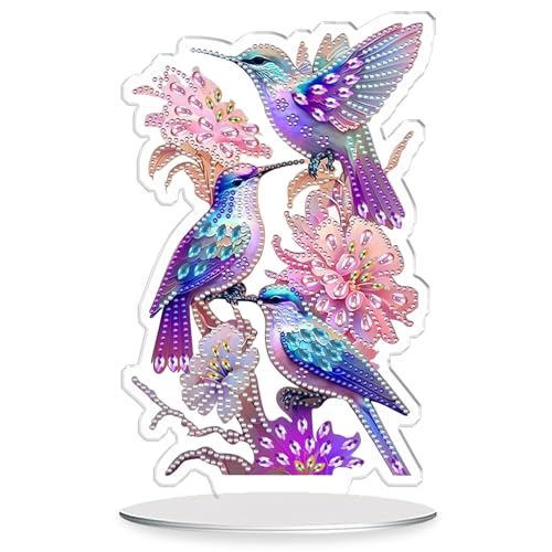 Yiminu.DS Diamond Painting Erwachsene, Diamant Painting Bilder 5D Acryl Diamond-Painting Set Bastelset Wohnzimmer Garten Schlafzimmer Dekoration, Kolibri Yiminu.DS Diamond Painting Erwachsene, Diamant Painting Bilder 5D Acryl Diamond-Painting Set Bastelset Wohnzimmer Garten Schlafzimmer Dekoration, Kolibri von Yiminu.DS