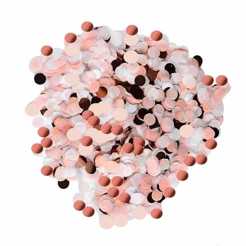 8000 Stück Konfetti Rosa,100g 2,5cm Rund Confetti,Streudeko für Geburtstag,Hochzeit,Valentinstag,Taufe,Romantische Dekokonfetti,Pastell Konfetti Bunt für Geschenkbox,Luftballons,Tischdekor Confetti 8000 Stück Konfetti Rosa,100g 2,5cm Rund Confetti,Streudeko für Geburtstag,Hochzeit,Valentinstag,Taufe,Romantische Dekokonfetti,Pastell Konfetti Bunt für Geschenkbox,Luftballons,Tischdekor Confetti von YingMengZhiGe