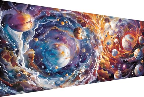Diamond Painting Universum Diamond Painting Erwachsene Planet Bastelset Kinder ab 6 Jahre Mosaikherstellung Kreatives Geschenke für Mädchen Anfänger, Kreuzstich Arts Craft Zimmer Deko 35x70cm Y5-225 Diamond Painting Universum Diamond Painting Erwachsene Planet Bastelset Kinder ab 6 Jahre Mosaikherstellung Kreatives Geschenke für Mädchen Anfänger, Kreuzstich Arts Craft Zimmer Deko 35x70cm Y5-225 von Yingeen