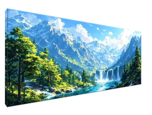 Fallen Malen Nach Zahlen Groß XXL 40x90cm Malen Nach Zahlen Erwachsene Berg, Paint by Numbers DIY Kreativ Set auf Leinwand für Anfänger, Decor, Weihnachten Paar Freund Personalisierte Geschenke Y2-732 Fallen Malen Nach Zahlen Groß XXL 40x90cm Malen Nach Zahlen Erwachsene Berg, Paint by Numbers DIY Kreativ Set auf Leinwand für Anfänger, Decor, Weihnachten Paar Freund Personalisierte Geschenke Y2-732 von Yingeen