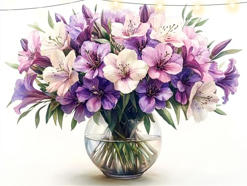 Orchidee Diamond Painting Erwachsene Vase Diamond Painting Set Diamant Paintings Bilder, DIY Crystal Strass Rhinestone Bastelset für Kinder Anfänger, Basteln Erwachsene für Wanddeko 70x95cm K9-1677 Orchidee Diamond Painting Erwachsene Vase Diamond Painting Set Diamant Paintings Bilder, DIY Crystal Strass Rhinestone Bastelset für Kinder Anfänger, Basteln Erwachsene für Wanddeko 70x95cm K9-1677 von Yingeen
