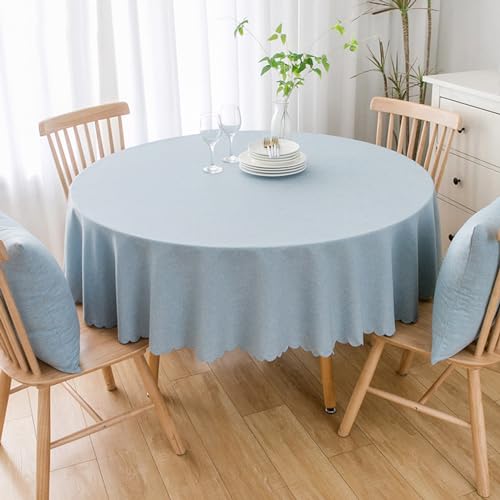 Yinghesheng Runde Tischdecke, Kunstleinen-Tischdecke, abwischbare Tischdecke, grüne Tischdecken, waschbar, für Küche, Esstisch, Hochzeit, Buffet-Dekoration,Round 200cm Yinghesheng Runde Tischdecke, Kunstleinen-Tischdecke, abwischbare Tischdecke, grüne Tischdecken, waschbar, für Küche, Esstisch, Hochzeit, Buffet-Dekoration,Round 200cm von Yinghesheng