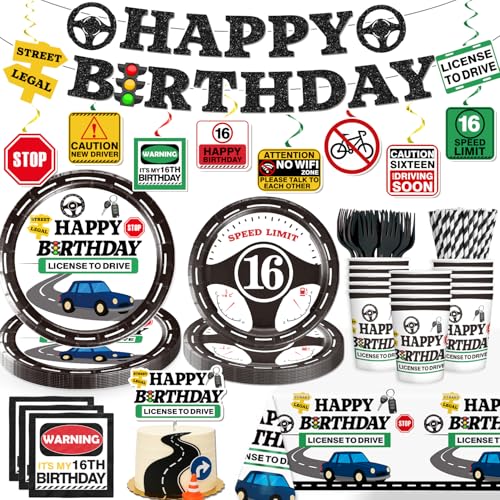 Yingoto Dekoration zum 16. Geburtstag für Jungen Yingoto Dekoration zum 16. Geburtstag für Jungen von Yingoto