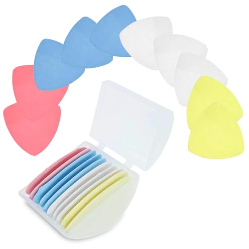 Yingtop Schneiderkreide 10PCS Dreieckschneiderkreide,Stoffmarkierungskreide, Schneiderkreidestift zum Markieren von Stoff, Nähutensilien Nähkreide Stoffkreide für Schneiderarbeiten-4 Farben Yingtop Schneiderkreide 10PCS Dreieckschneiderkreide,Stoffmarkierungskreide, Schneiderkreidestift zum Markieren von Stoff, Nähutensilien Nähkreide Stoffkreide für Schneiderarbeiten-4 Farben von Yingtop