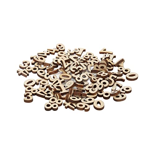 100pcs Holznummern für DIY -Handwerk, Holzaktnummern 0-9, Zahlenfliesen für Kunst, Dekor und Lernen - Robust, Sicher, kein Burr -Design 100pcs Holznummern für DIY -Handwerk, Holzaktnummern 0-9, Zahlenfliesen für Kunst, Dekor und Lernen - Robust, Sicher, kein Burr -Design von Yinhing