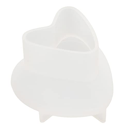 DIY Schrankknauf Silikonform, Liebes Herzform Schubladenknopfsform für Epoxidharz DIY Aromatherapie Kerze Silikonform für Heimatraumdekoration von Yinhing