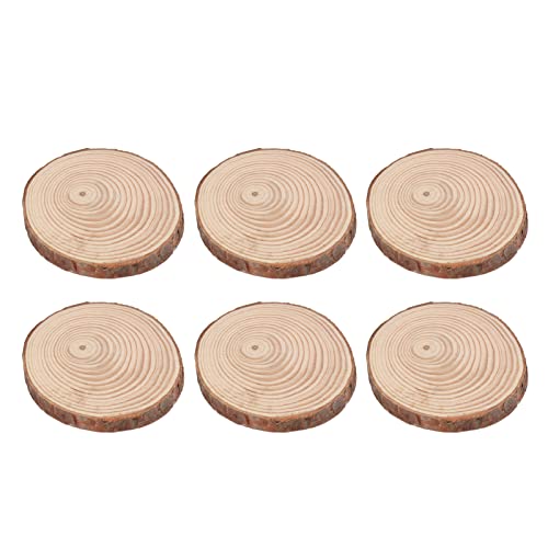 Hölzerne Untersetzer, 25 Stück Holzkreise für Handwerksholz Mittelstücke für Tische mit Kiefernproduktmaterial für Fotografie -Rahmen, Möbelguss -Untersetzer, (S (283 x 180 mm / 11.14 x 7,09 Zoll)) Hölzerne Untersetzer, 25 Stück Holzkreise für Handwerksholz Mittelstücke für Tische mit Kiefernproduktmaterial für Fotografie -Rahmen, Möbelguss -Untersetzer, (S (283 x 180 mm / 11.14 x 7,09 Zoll)) von Yinhing
