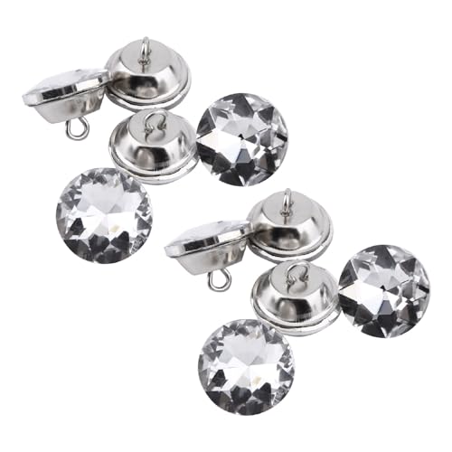 SPARKLING Diamante K9 K9 Kristall -Strassknöpfe 20mm mit Zinklegierung Basis Zum Nähen und Handwerk - Ideales Kleidung Accessoire für Elegante Mode und Inneneinrichtung (20MM) von Yinhing