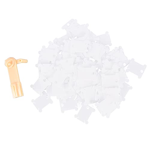 Stickerei Floss Organizer, Spulenwickler mit Einfachem Wickeln Langlebiger Langfristiger Verwenden von Plastik Floss Bloss Stickerei Floss Aufbewahrung für Stickfaden Organizer von Yinhing