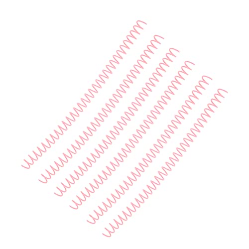 Yinhing 20 Packplastik -Spiralbindungsspulen, Spiralbindemittel, Große Kapazitätswirbelsäulenkamm 30 Löcher, 30 Blech -Spiralbindungsstacheln, 13 Mm Durchmesser (PINK) von Yinhing