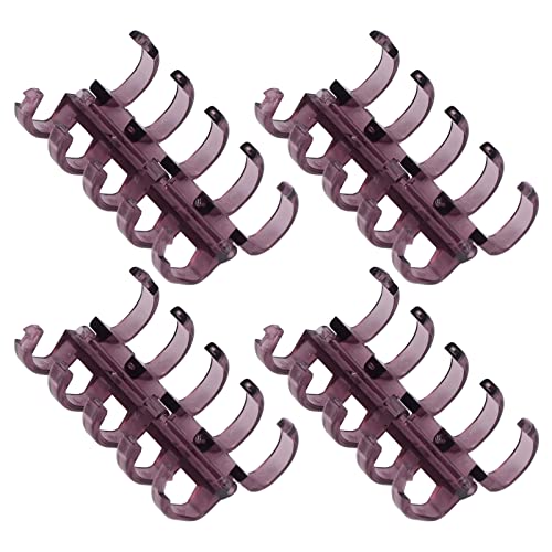 Yinhing 20pcs 5 Loch Kunststoffbindungsringe mit 11 Mm Bindungsdicke, Segmentiertes Design, Geeignet für Schüler, Lehrer, Büros und Schulen, Können 60 Blätter Halten (Lila (Bestellung Hinweis Rose)) Yinhing 20pcs 5 Loch Kunststoffbindungsringe mit 11 Mm Bindungsdicke, Segmentiertes Design, Geeignet für Schüler, Lehrer, Büros und Schulen, Können 60 Blätter Halten (Lila (Bestellung Hinweis Rose)) von Yinhing