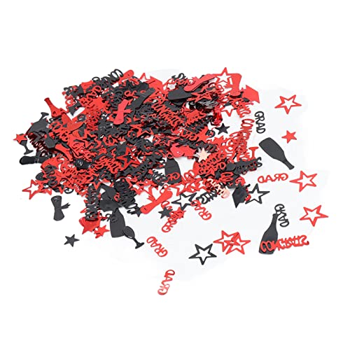 Yinhing Abschlussfetti, Konfetti -Abschluss mit Hochglanz -Plastikpartei Konfetti für die Abschlussfeier von Yinhing