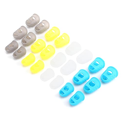Yinhing Fingerschutz, Silikon -Fingerspitze -Protektoren Flexibel für die Verwendung von 24 Pcs Fingerschutz Bedecken Gitarrenfingerspitzenschutz für Handnähen, Seitenwende, Gitarrenspiel Yinhing Fingerschutz, Silikon -Fingerspitze -Protektoren Flexibel für die Verwendung von 24 Pcs Fingerschutz Bedecken Gitarrenfingerspitzenschutz für Handnähen, Seitenwende, Gitarrenspiel von Yinhing