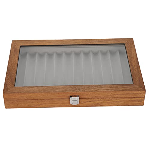 Yinhing Fountain Stiftkoffer, Holzschachtel Walnuss Holz Speicher Geschenkbox Holzbrunnen Stift -Display -Hülle Organizer Holzschachtel für 12 Stifte Display Yinhing Fountain Stiftkoffer, Holzschachtel Walnuss Holz Speicher Geschenkbox Holzbrunnen Stift -Display -Hülle Organizer Holzschachtel für 12 Stifte Display von Yinhing