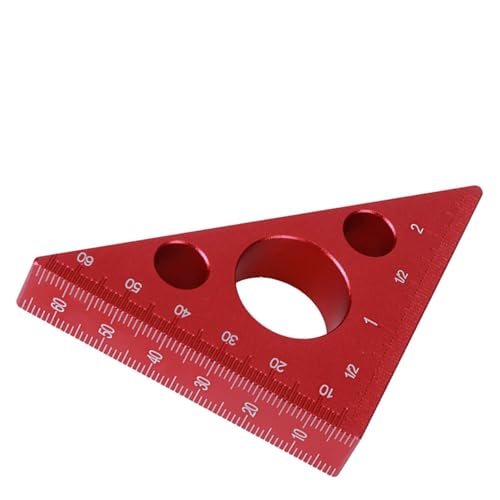 Yinhing Holzbearbeitungsherrscher, Dreieckslineer mit CM und Zollmarkierungen 2in Aluminiumlegierung Rechtwinkliger Winkel Lineal für Holzbearbeitung Yinhing Holzbearbeitungsherrscher, Dreieckslineer mit CM und Zollmarkierungen 2in Aluminiumlegierung Rechtwinkliger Winkel Lineal für Holzbearbeitung von Yinhing