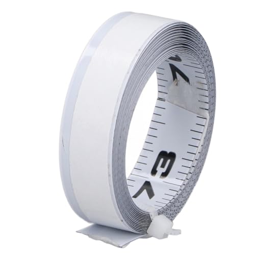 Yinhing Klebeband, Lineal Tape 72inch Links nach Rechts Metall Imperial Selbst Klebendem Maßband, Selbstklebendes Messband, Selbstklebstoffmessband für Workbench, von Yinhing