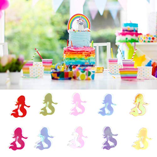 Yinhing Konfetti, Glitzer Konfetti Nageldekoration Material Accessoires Buntes Pailletten Geburtstag Hochzeitsfeier Tisch für Partydekoration, DIY -Kunsthandwerk, Premium -Nagelkunst (Schönheit) von Yinhing