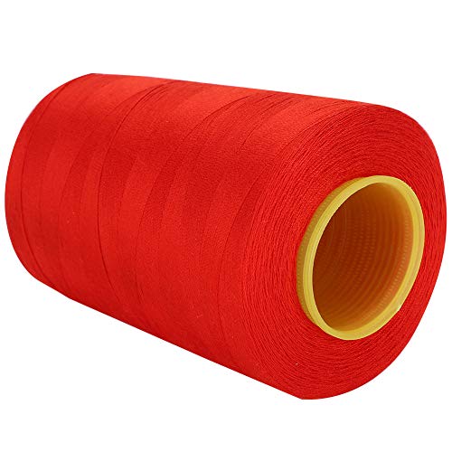 Yinhing Nähfaden, Sergergewinde mit 8000 Yards Hochwertiger Polyester -Nähmaschinengewinde Quiltgewinde für Handmaschinennähung Notfall -DIY Heim (Rot) von Yinhing