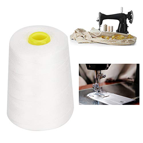 Yinhing Nähfaden, Sergergewinde mit 8000 Yards Hochwertiger Polyester -Nähmaschinengewinde Quiltgewinde für Handmaschinennähung Notfall -DIY Heim (WHITE) von Yinhing