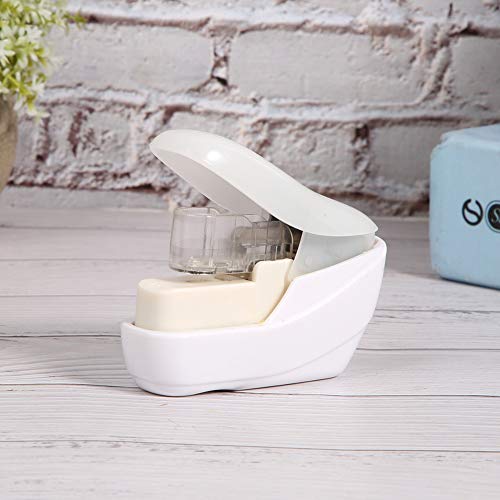 Yinhing Stapellosen Hefter, Papier Crimper Abs Material 4 Seiten Empfohlene Bindungsseiten Staple Hefter für die Schule Yinhing Stapellosen Hefter, Papier Crimper Abs Material 4 Seiten Empfohlene Bindungsseiten Staple Hefter für die Schule von Yinhing