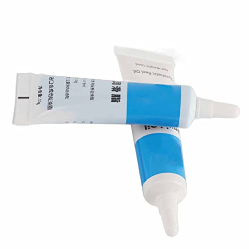 Yinhing Wartungswerkzeuge für die Fischerei-Rollen-Wartungswerkzeuge Schmiermittel Ölfett Set Zum Spinnen mit Niedriger Profile Blue Black 10g (WHITE) von Yinhing