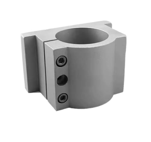 Yinxi 1pc 65/80/100/105/125mm Aluminium Spindel Clamp Motor Halterung Für CNC Gravur Router Maschine Motor Montage Halter (Color : 125mm) von Yinxi